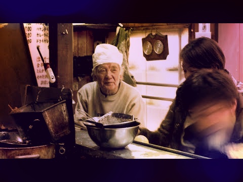 登亭の店内カウンター席